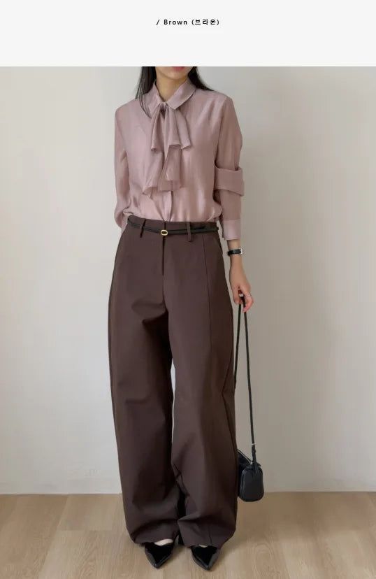 Probe Pintuck Wide Pants