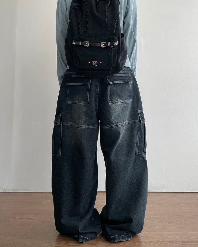 Verse Cargo Denim Pants
