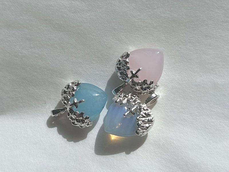 Seraphim Necklace(Pink,Opal)