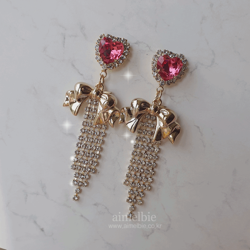 aimelbie（アイメルビー）の「パーティーリボンプリンセスイヤリング（アクセサリー）」