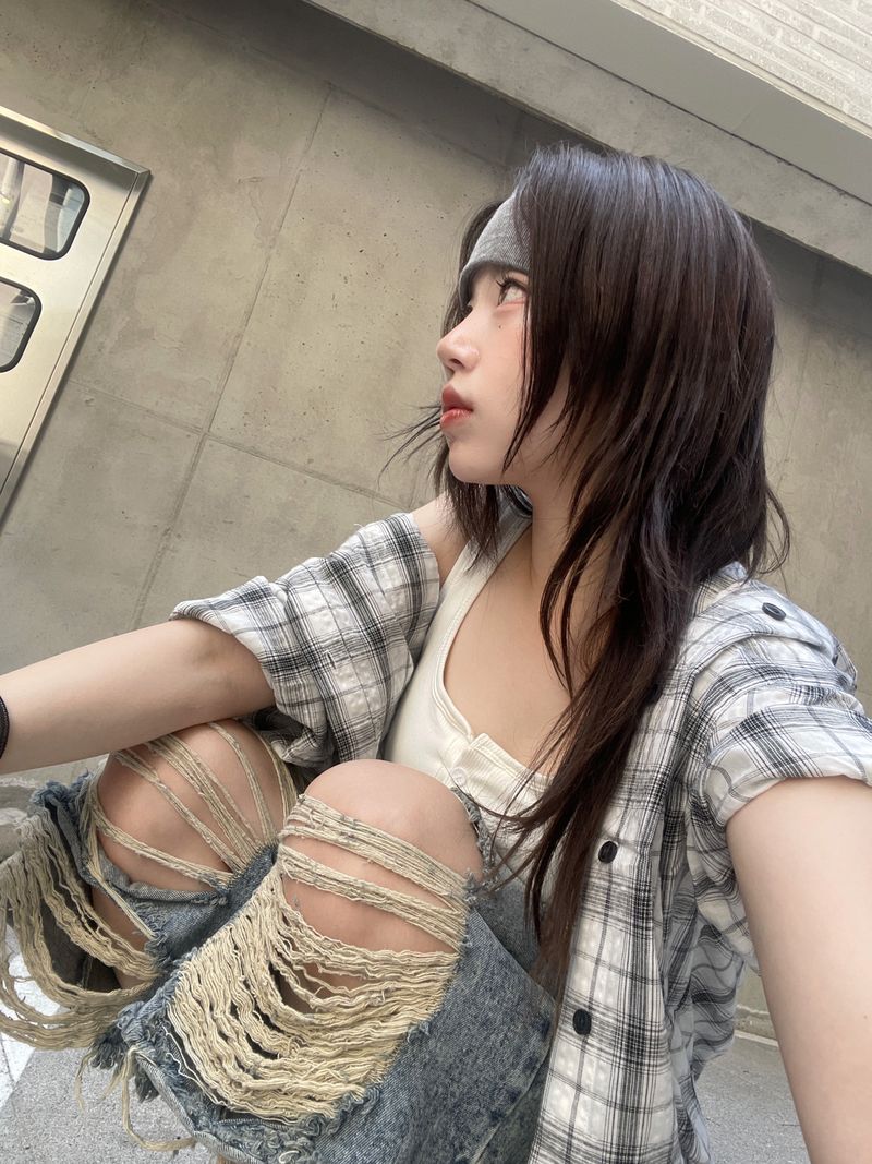 Oa Linkle Checkered Short Sleeve Shirt