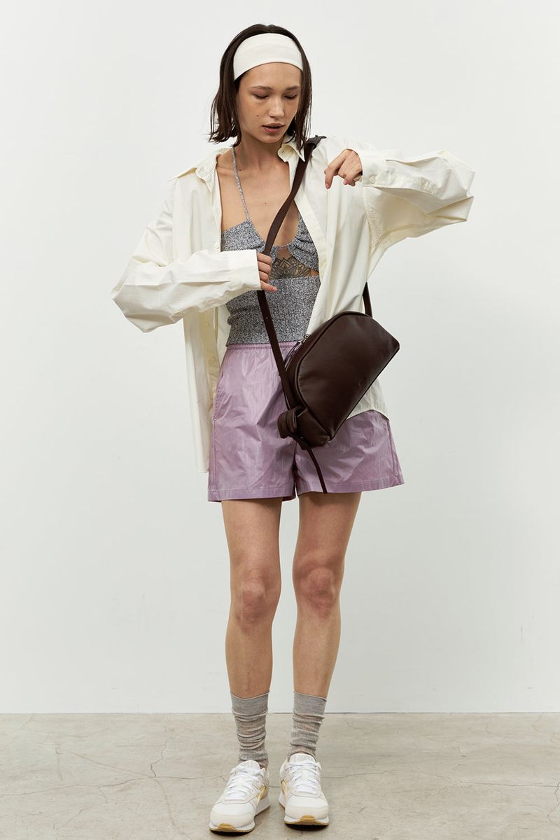 Cloud Shoulder bag_Red brown
