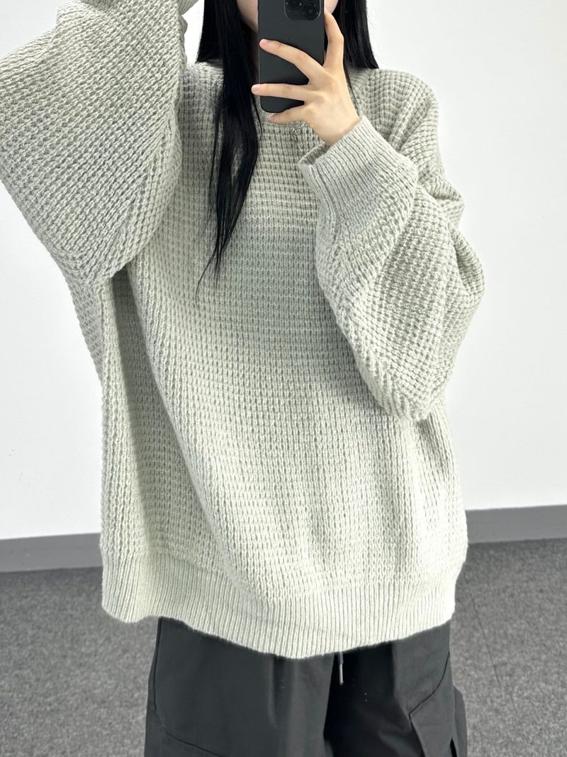 sky knit sweater