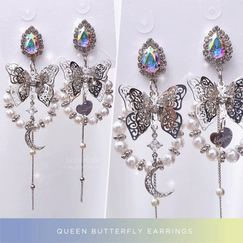 aimelbie（アイメルビー）の「クイーンバタフライイヤリング（アクセサリー）」