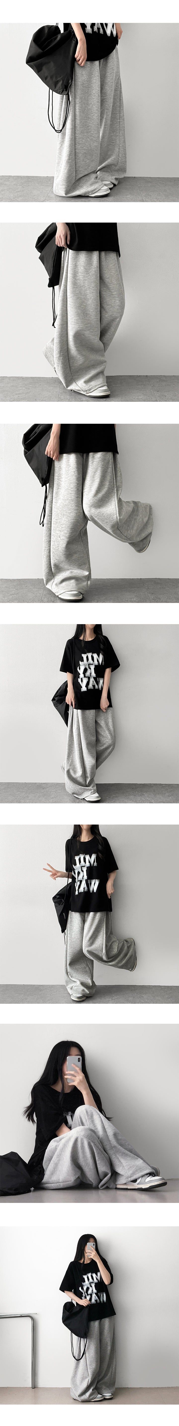 Tammy Side Pintuck Pocket Tab String Training Wide Pants