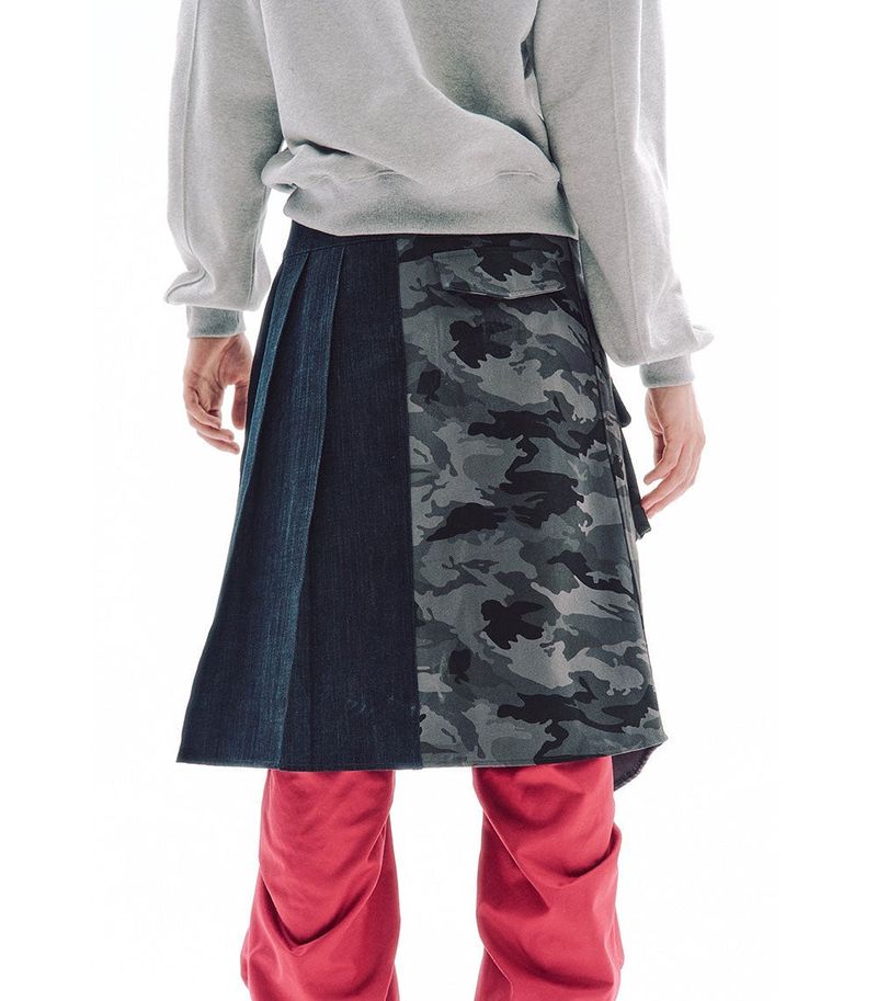 DUAL ROUTE WRAP SKIRT