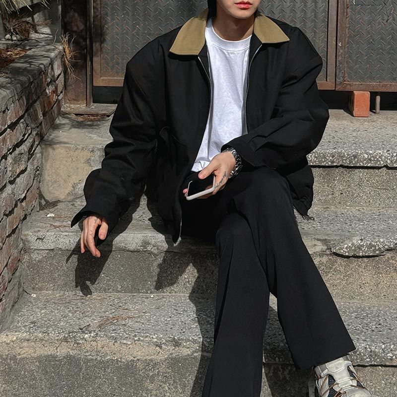 ASCLO(エジュクロ)の「3 TAP Karl Oxford Bicolor Jacket (2color)(Jackets/Outerwear)」