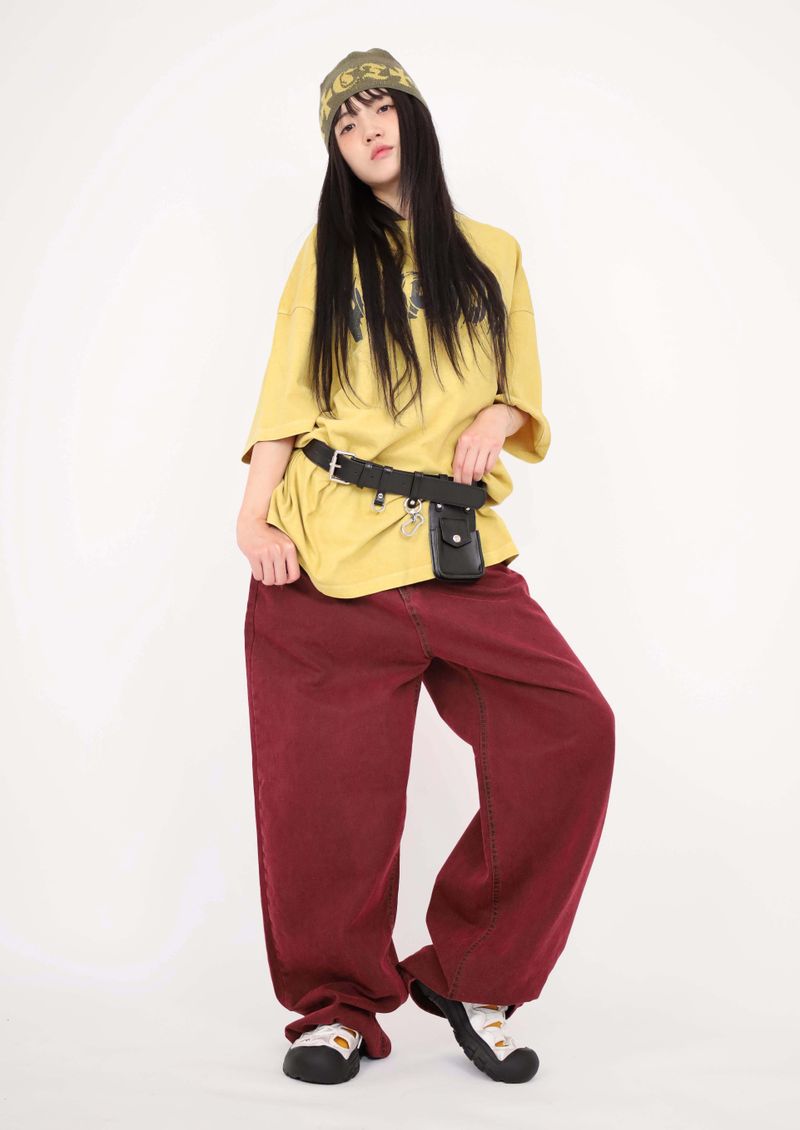 Bold Hue wide jeans