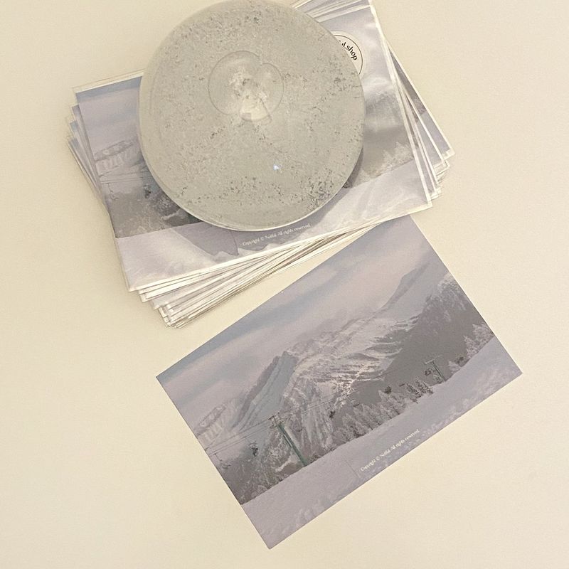 Winter postcard