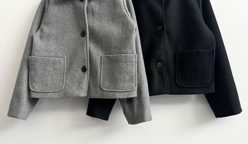 Rein pocket short coat jacket