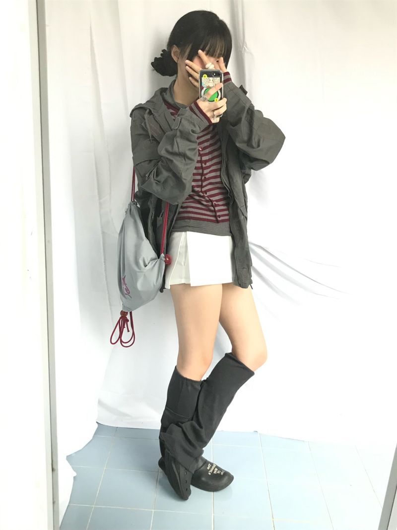 Vintage Pocket Half Bomber Jacket