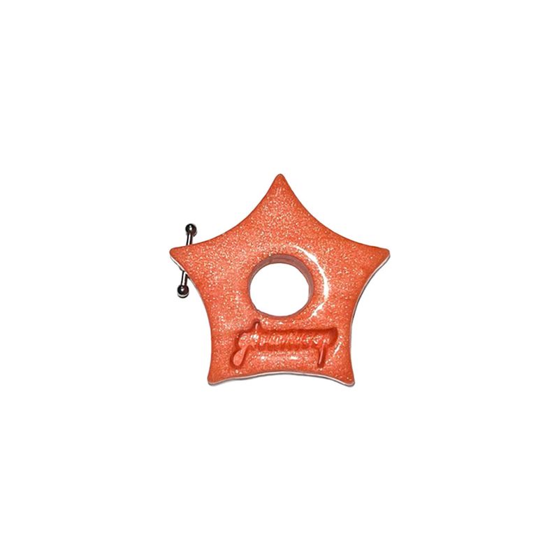 gleameep（グリームイープ）の「gleaming スターペンダント [ピーチオレンジ]（アクセサリー）」