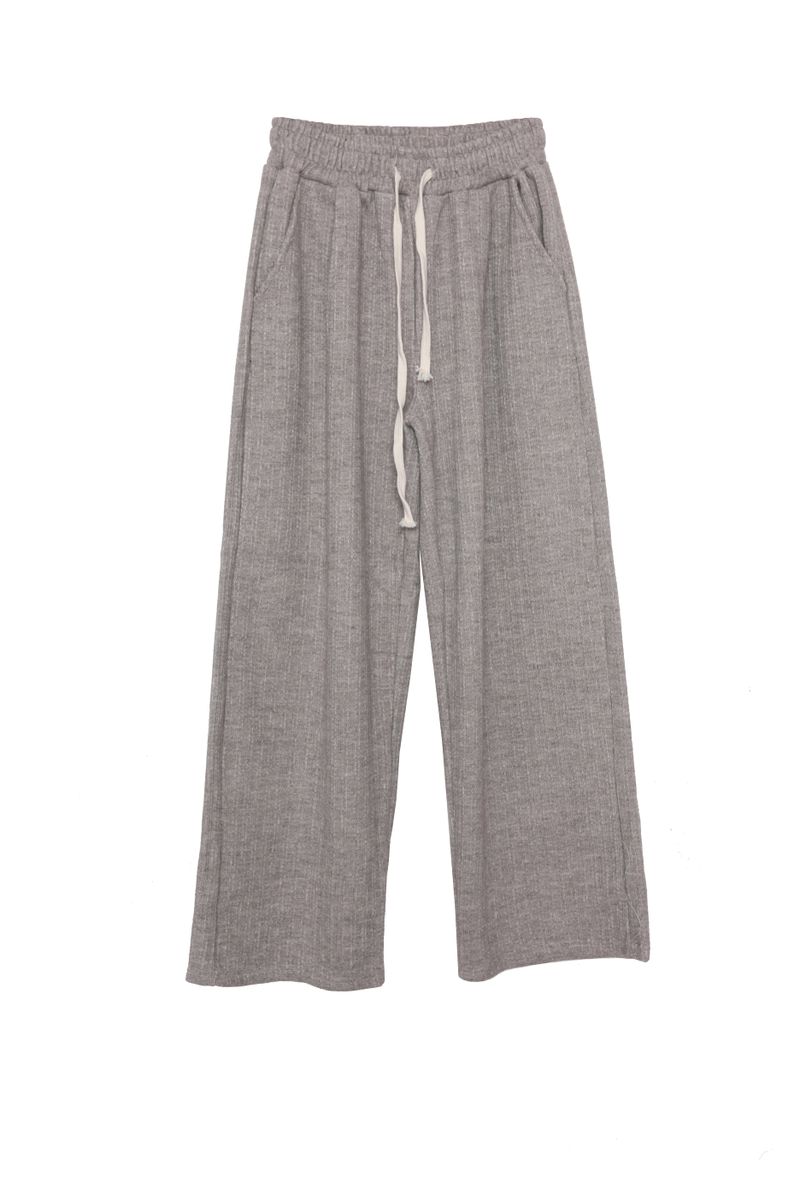 Napping scotch knit pants