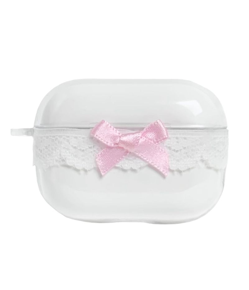princess house(プリンセス ハウス)の「バレエコア リボン イヤホンケース (AirPods)(スマホグッズ/小物)」