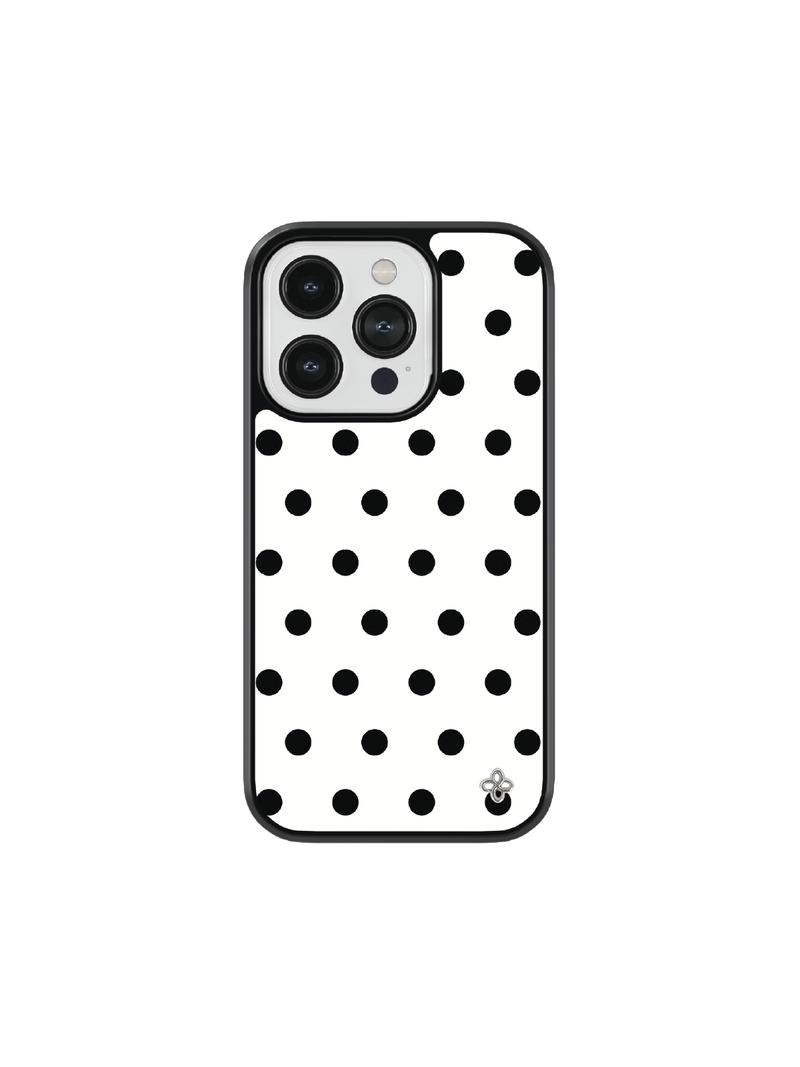 [Glass] Cookie&Cream Dot Case (Mag safe)