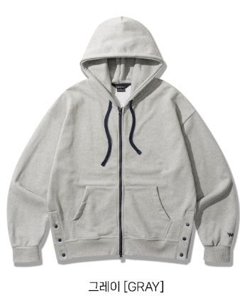 26SS★ Snap Point Hood Zip-Up
