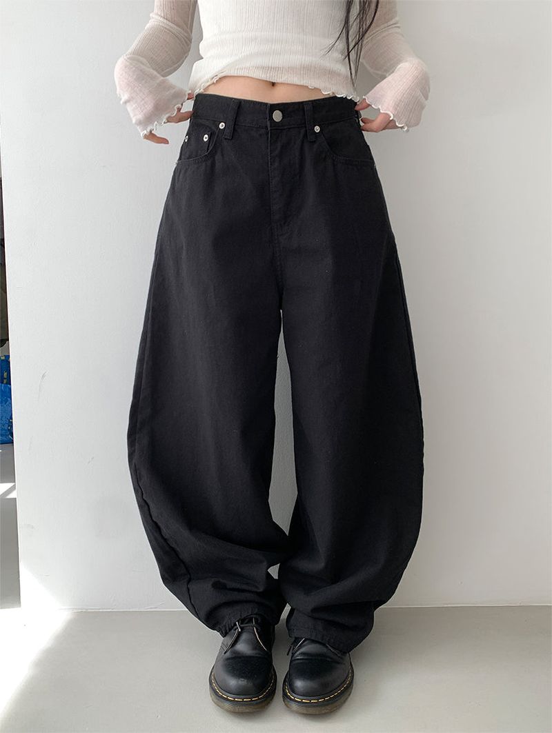 RIBBON BALLOON PANTS (2C)