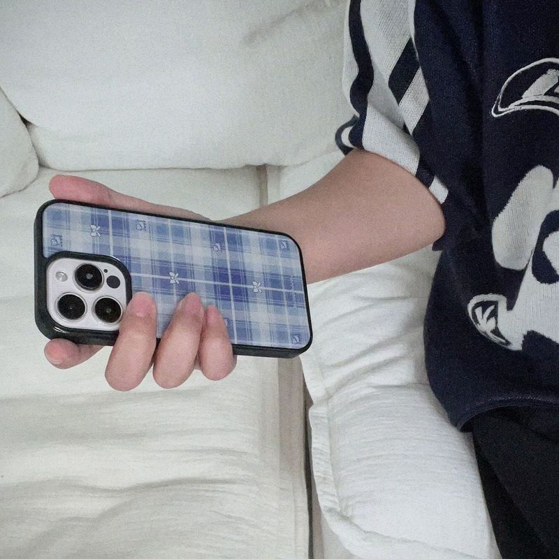 [MADE]Check Cat epoxy case(2color)