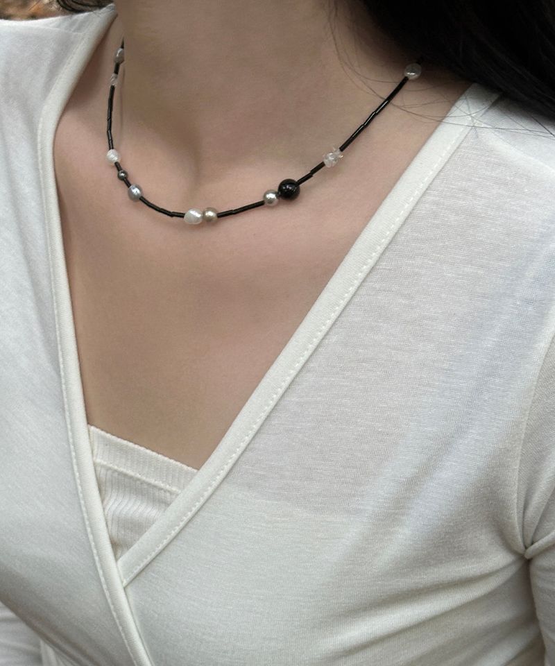 gravel necklace
