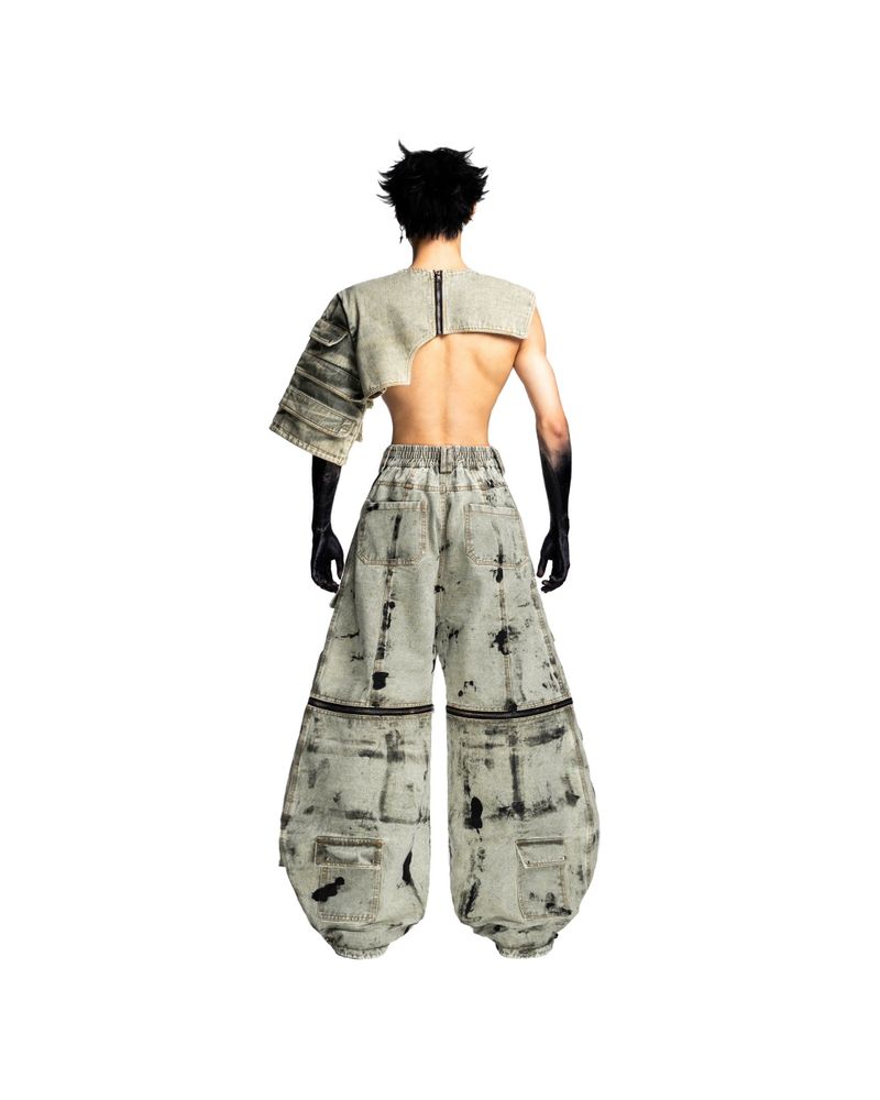 GREEN LEGACY PANTS MULTI POCKET