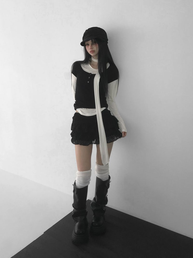 frottie lace sk(3 color)