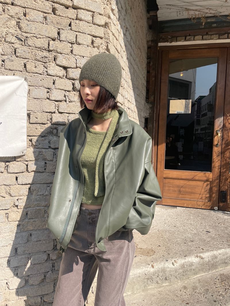 Arco iris（アルコイリス）の「Field half leather jacket（Jackets/Outerwear）」