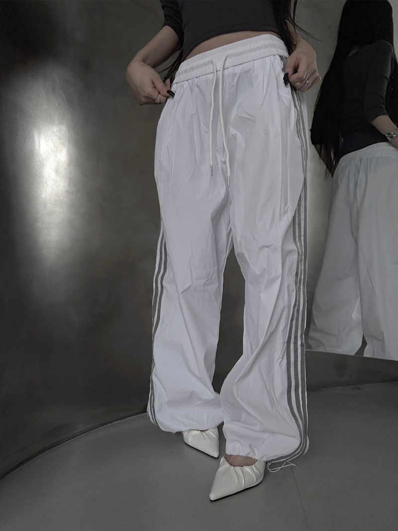 smoke track summer pants (2color)