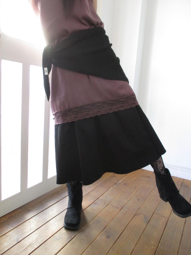 flare cotton sk