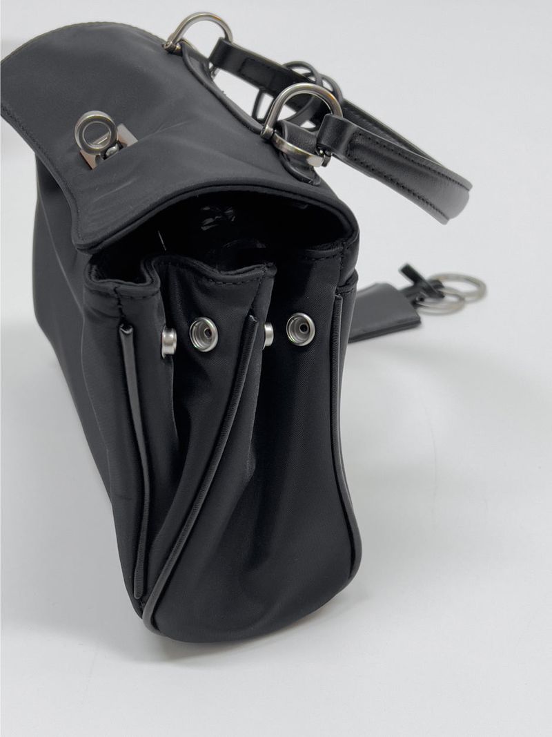 [2way] French Twill Nylon Handbag