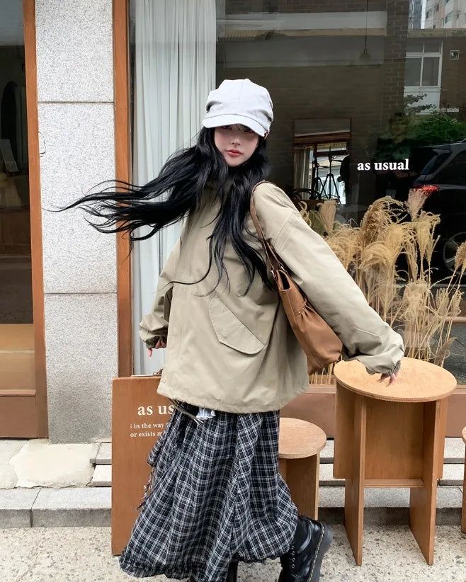 Pino Oversized Short Field Jacket