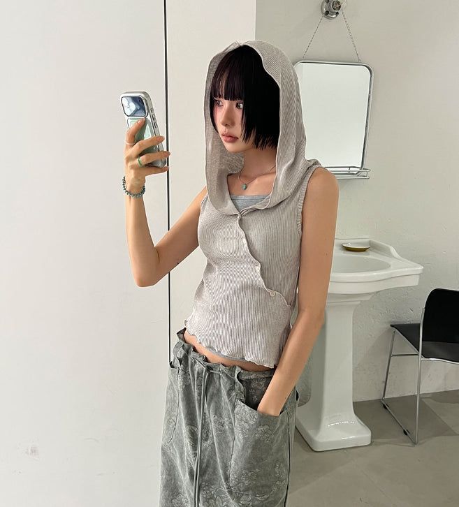DAILY RIB SLEEVELESS