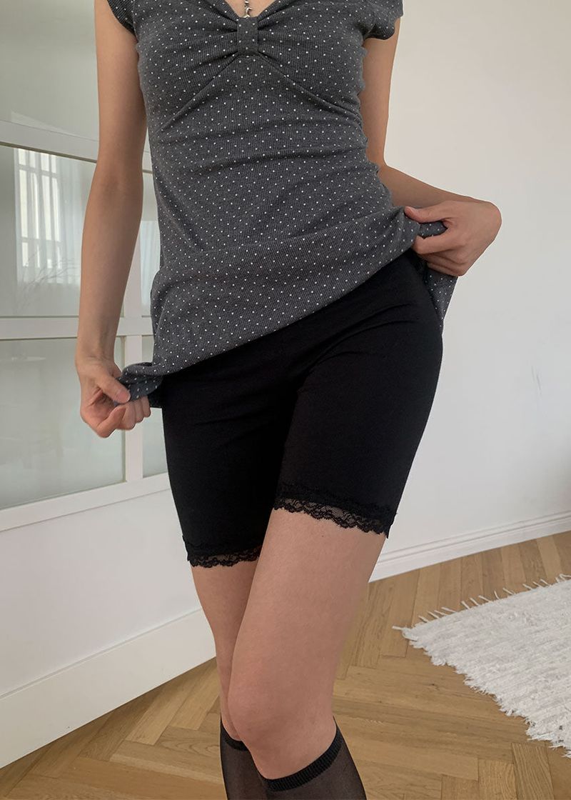 LACE LEGGINGS (2color)