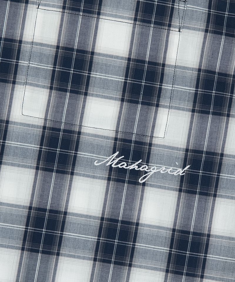 OMBRE CHECK HALF SHIRT