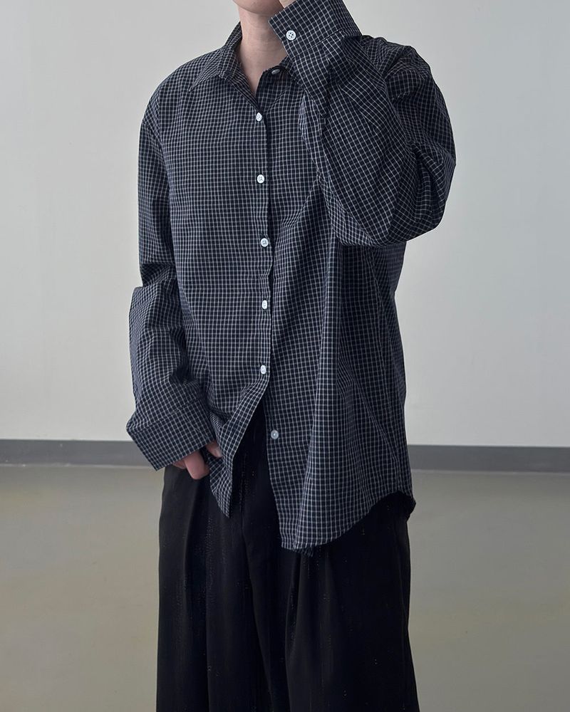 Better Mini-Check Cotton Shirt