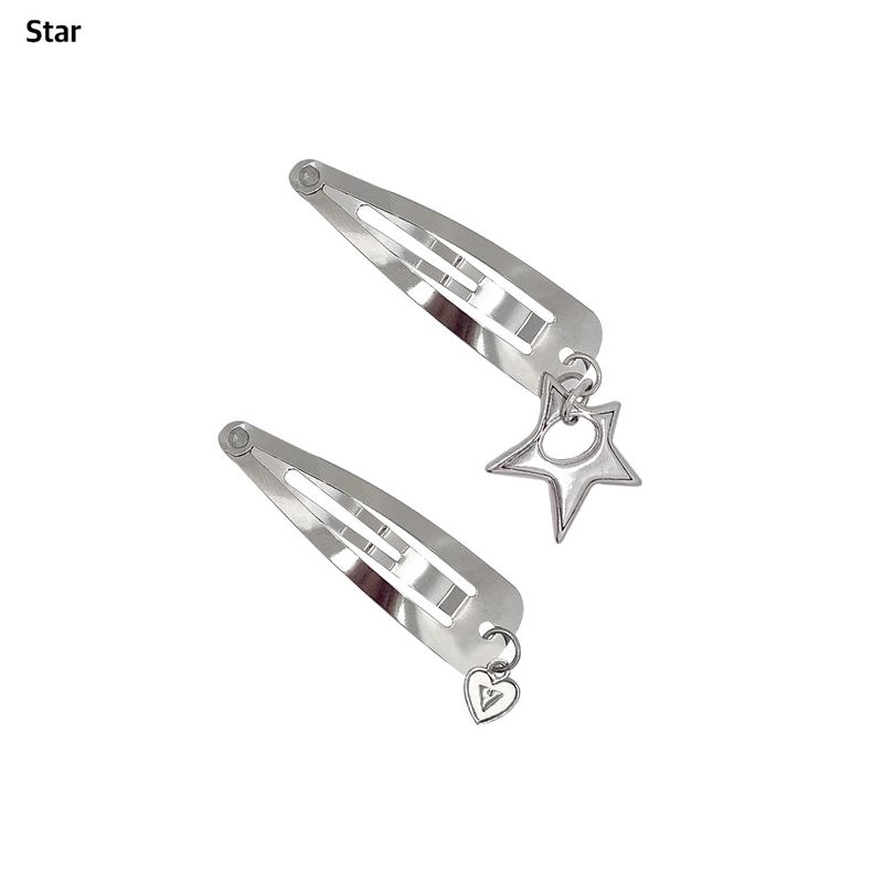 [SET] Cutie Logo Heart Clip Pins