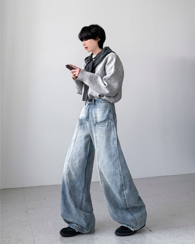 Raynon Curve Wide Denim