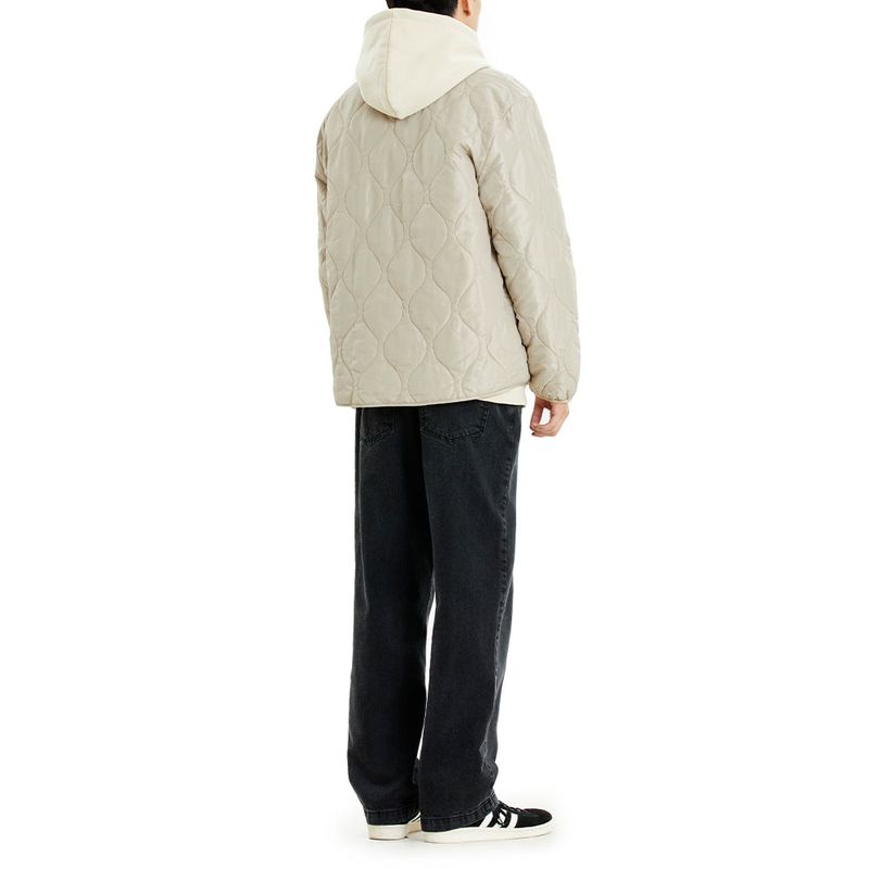BASIC LOGO QUILTED JACKET