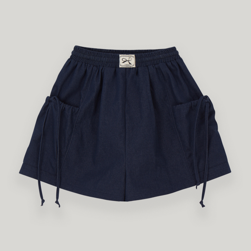 Deep Blue Big Pocket Short