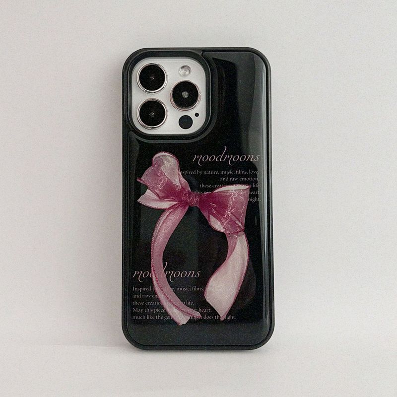 [MADE]Pink Ribbon epoxy case