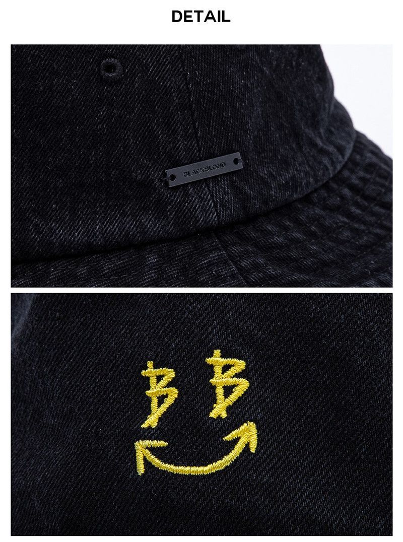 BBD Smile Logo Denim Bucket Hat