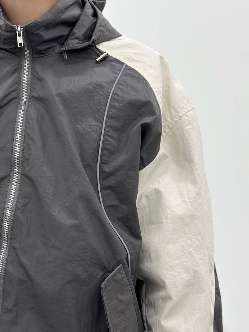 Cynical Curve Nylon Windbreaker 2C