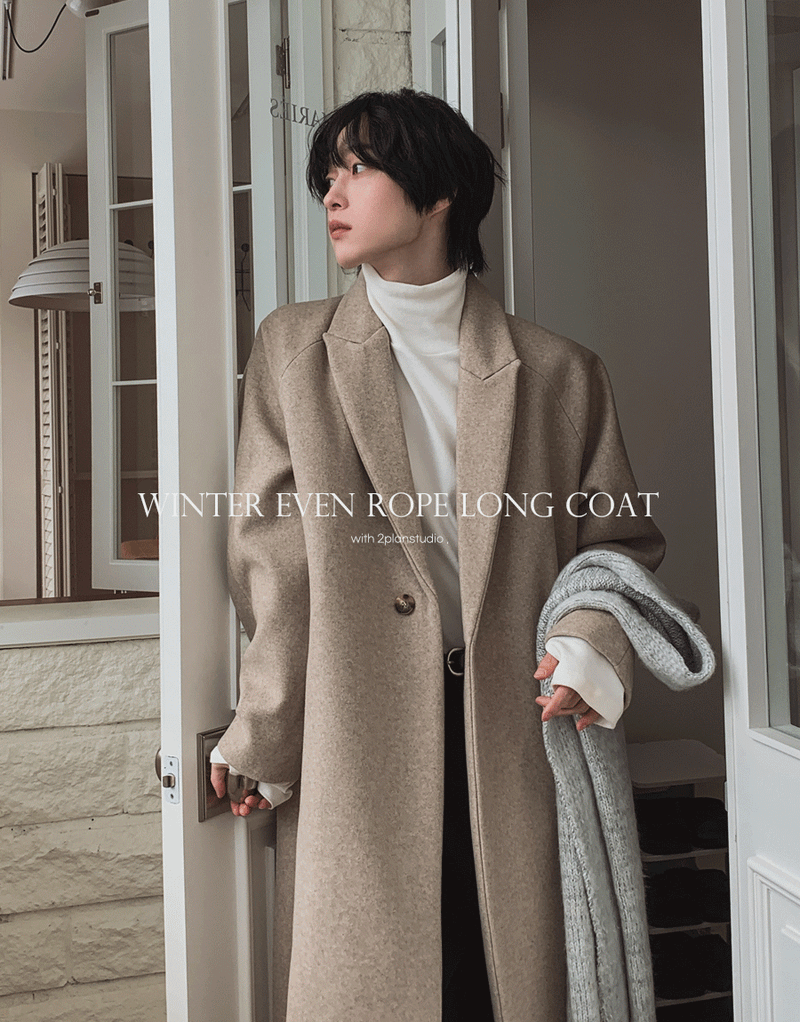 2PLAN（ツープラン）の「イブンロープラグランロングコート (3 color)（Jackets/Outerwear）」