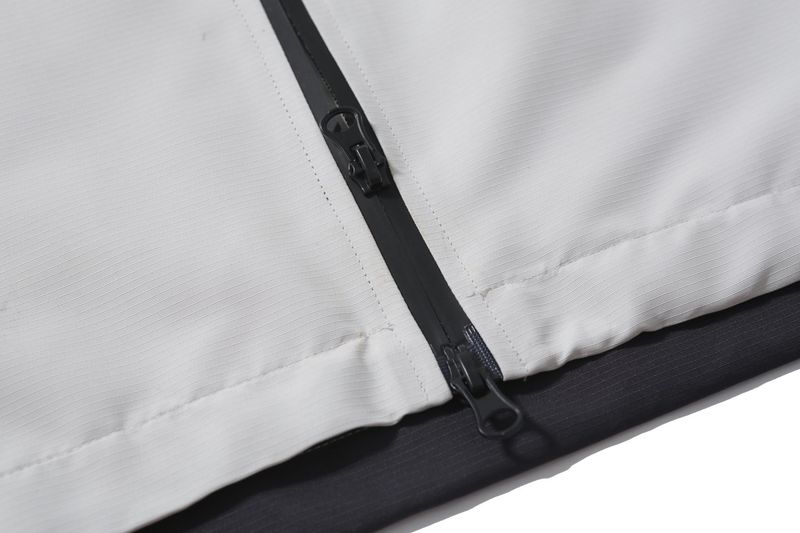 HOOD ZIP UP JACKET (charcoal mix)