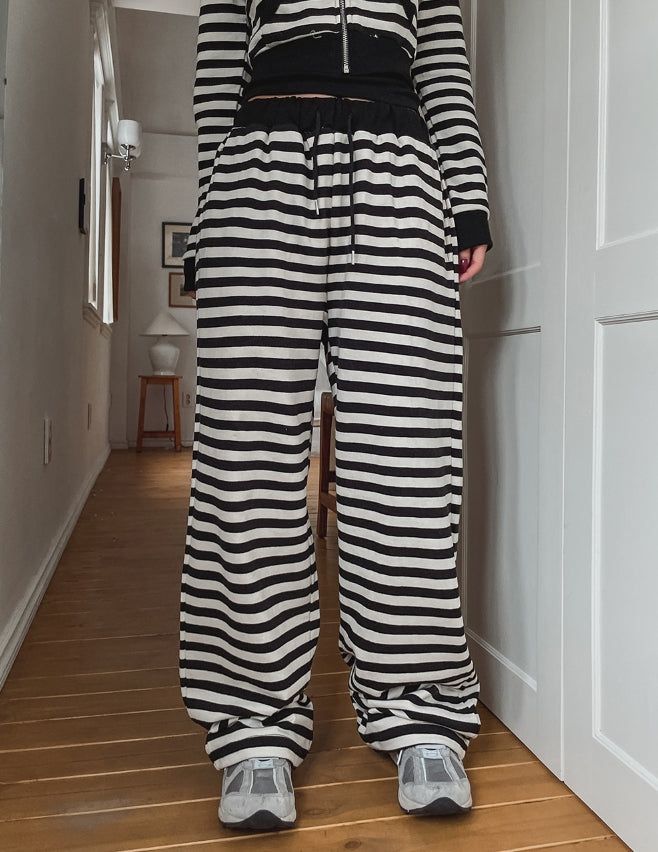 ULAN(ユレン)の「Annie Stripe Set-up String Pants(Pants)」