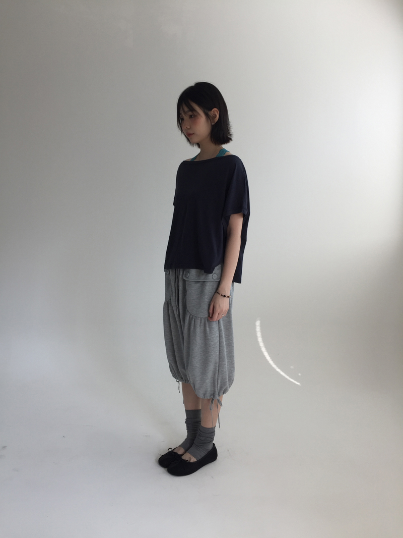 Fog off-shoulder t-shirt (4color)
