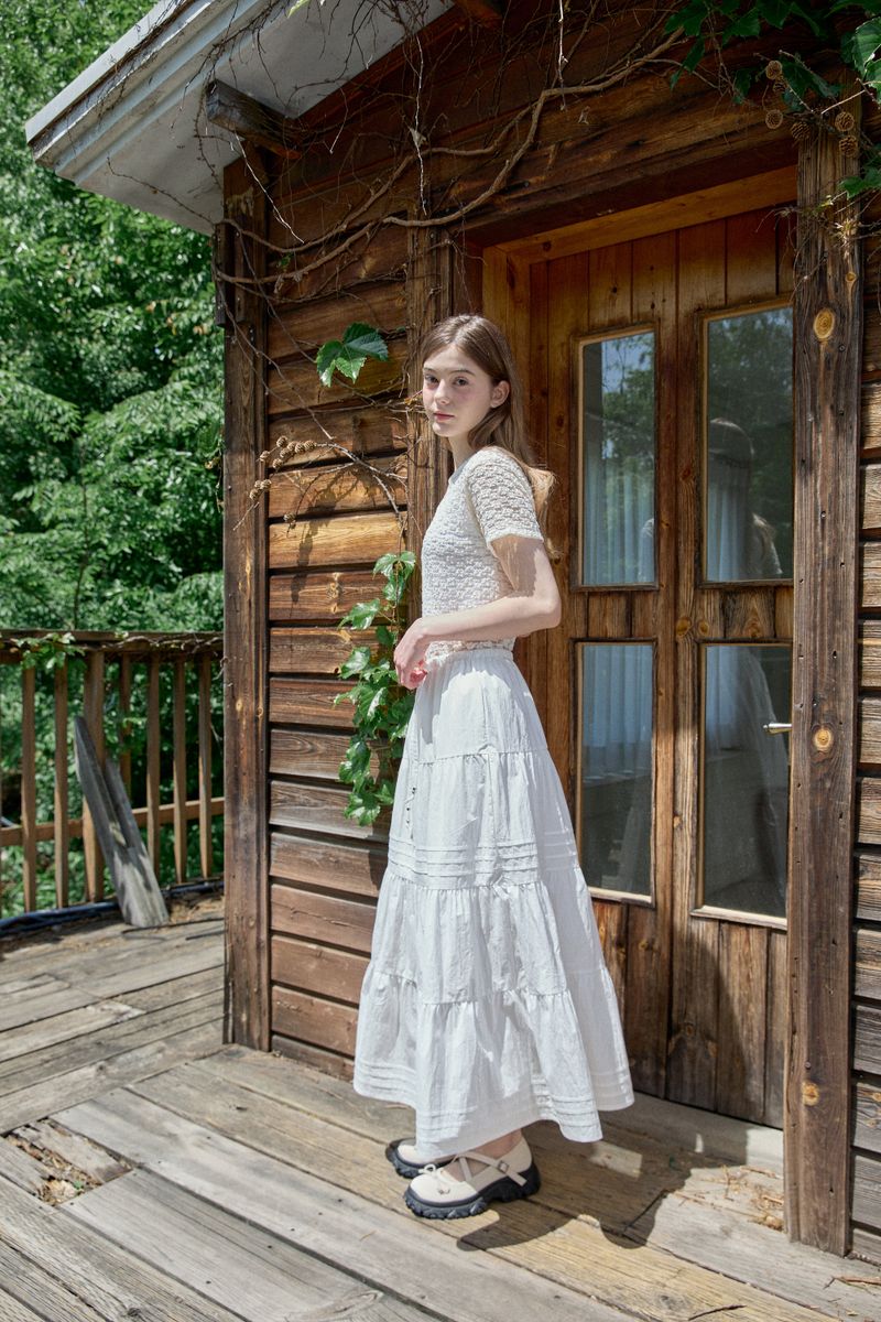 LACE JACQUARD TS