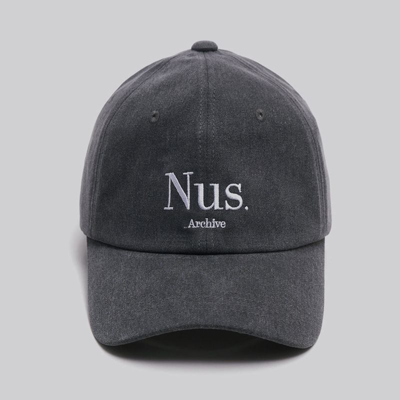 HUKE（フック）の「Nus. アーチボールキャップ（グレー）（帽子）」