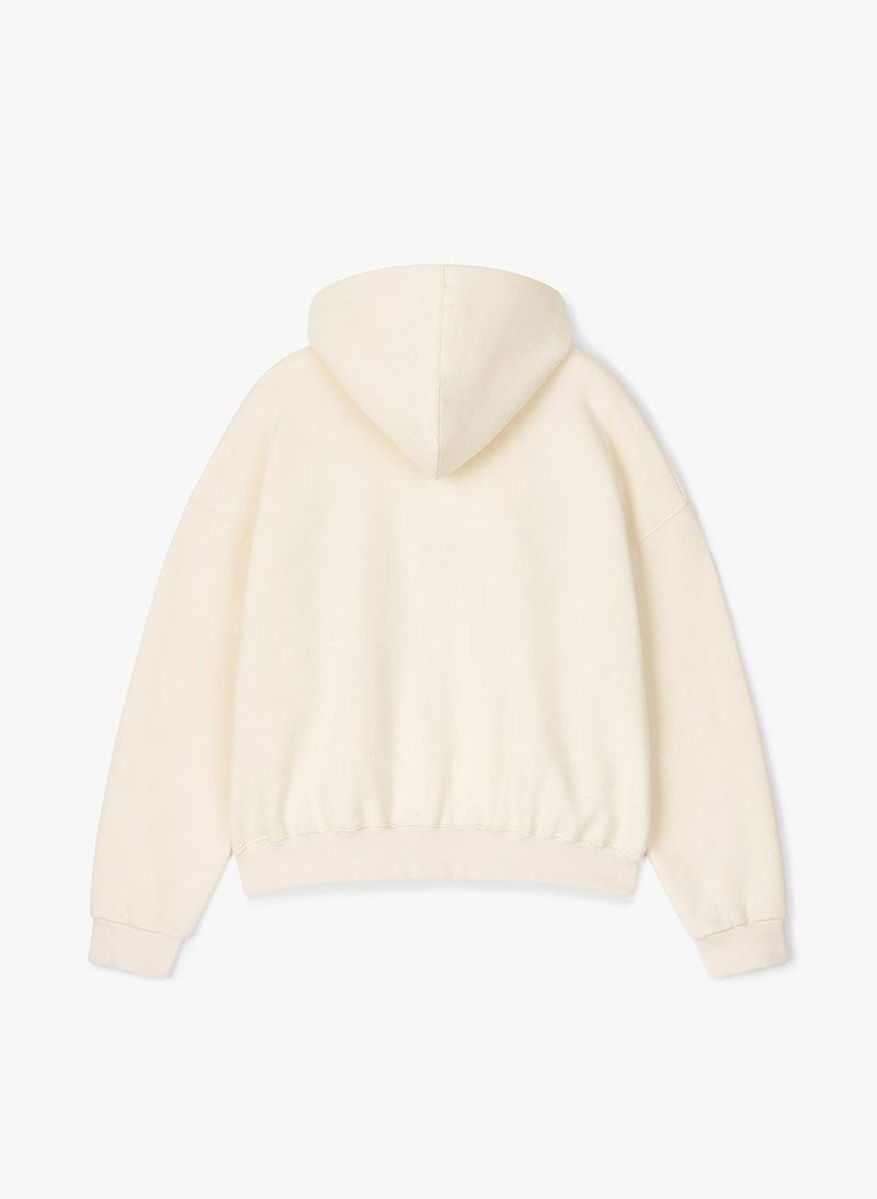 LONQUE HOOD ZIP-UP (IVORY)