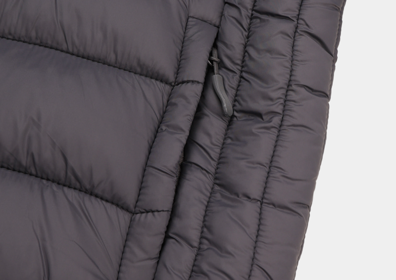 Lapel Core Comfort Brushed Lined Heating Hood Lightweight Padding