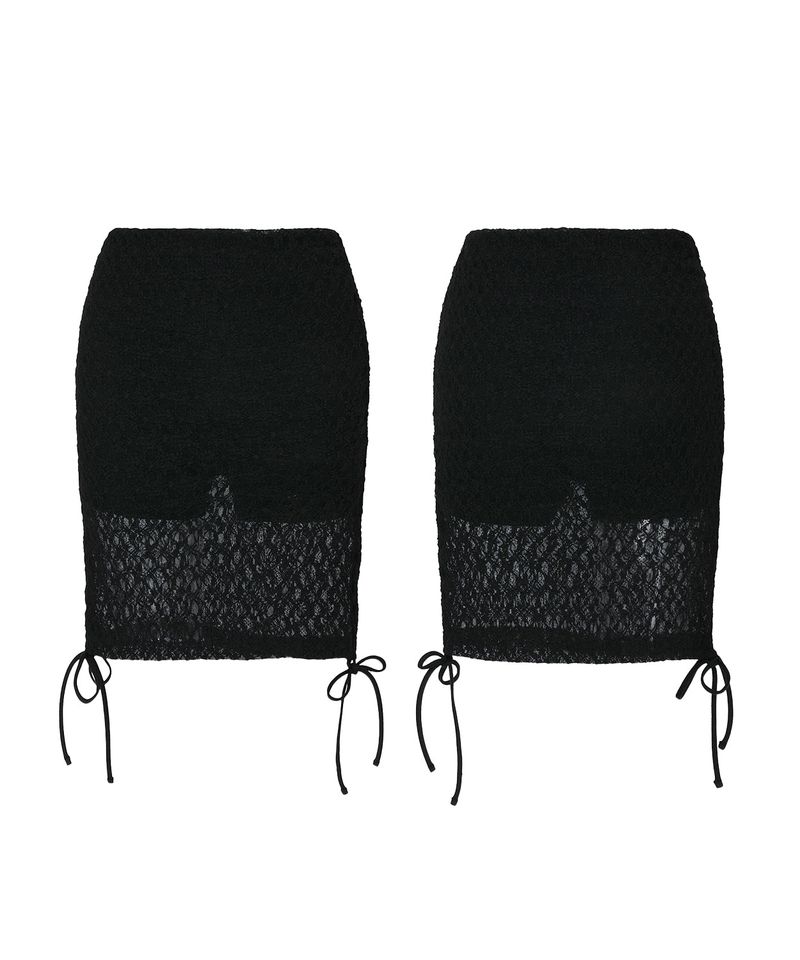 BELLA SKIRT PANTS black